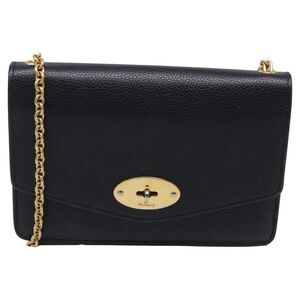 Mulberry Darley Mini Crossbody Bag in Black Leather